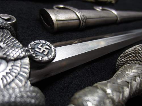 Eickhorn army dagger with ivory grip