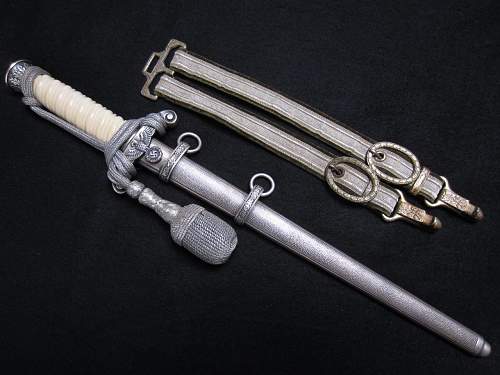 Eickhorn army dagger with ivory grip