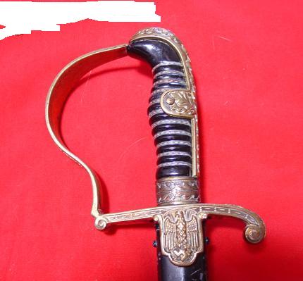 German WWII Army Officers Dress Sword Help