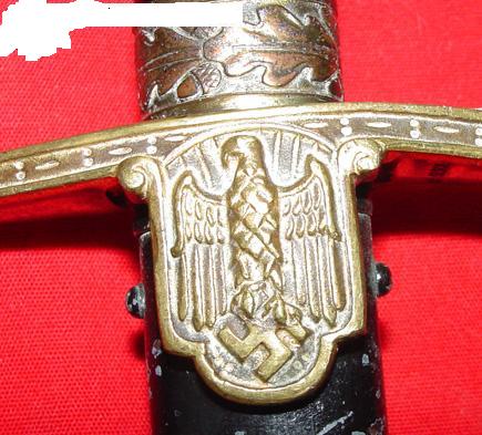 German WWII Army Officers Dress Sword Help