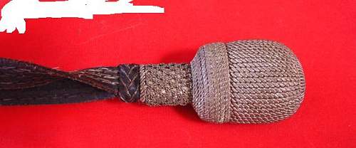 German WWII Army Officers Dress Sword Help