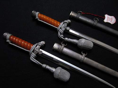 Two army daggers by Horster