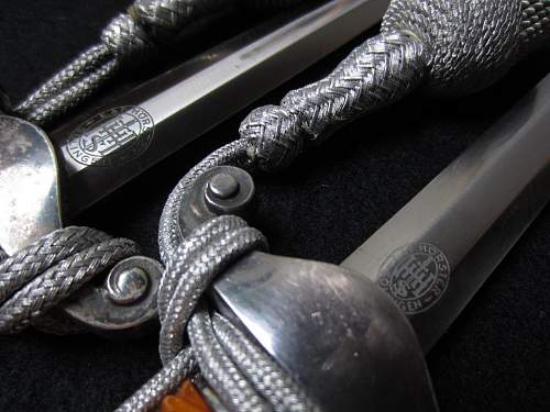 Two army daggers by Horster