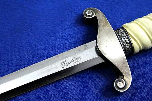 Alcoso Army Officers Dagger