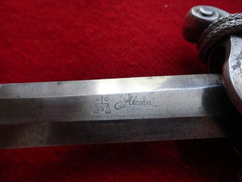 Alcoso Army Officers Dagger