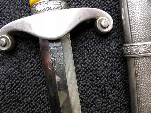 Heer Dagger and Engraved Bayonet