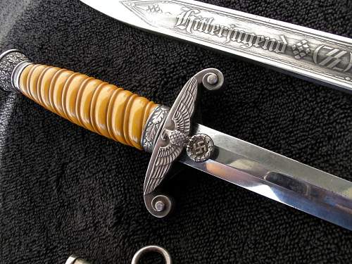 Heer Dagger and Engraved Bayonet