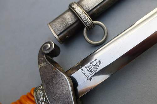 Early Heer dagger by SMF with Slant grip