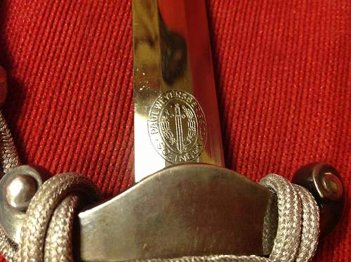 Paul Weyersburg Heers dagger