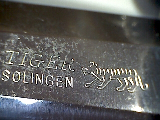 TIGER maker marks - Army daggers, Heeres Offiziersdolch