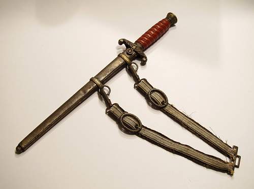 Anton Wingen 1st Crossguard - Army Dagger