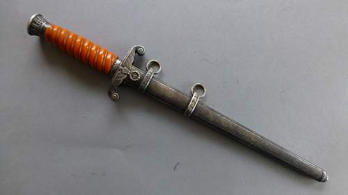 Heer dagger by Paul Seilheimer with Generic A fittings