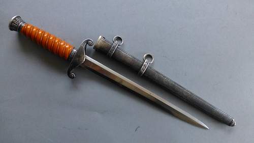 Heer dagger by Paul Seilheimer with Generic A fittings