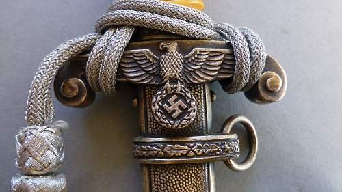 Heer dagger 3rd pattern crossguard by Ernst Pack Siegdried Waffen