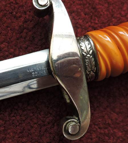 Clemen and Jung Heer Dagger for review