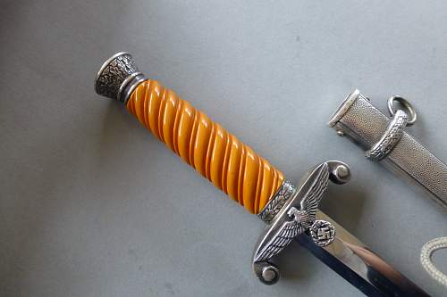 WKC early Heer dagger with Slant grip