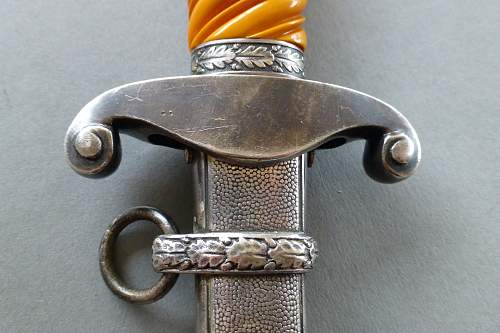 WKC early Heer dagger with Slant grip