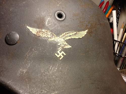 Decals found on Quist Luftwaffe helmets