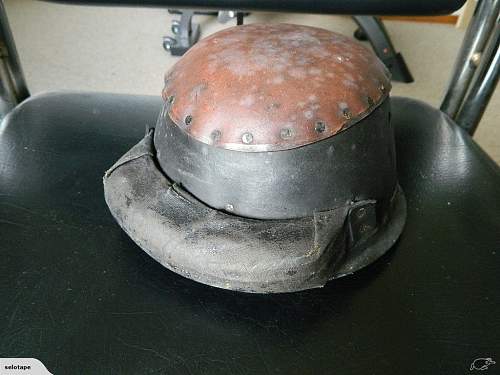 Unknown tank drivers helmet?