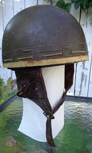 British Motor Cyclist's helmets  of WWII