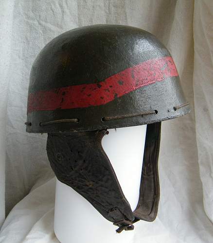 British Motor Cyclist's helmets  of WWII