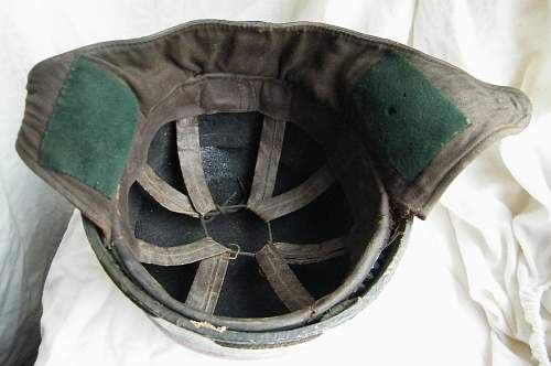 British Motor Cyclist's helmets  of WWII