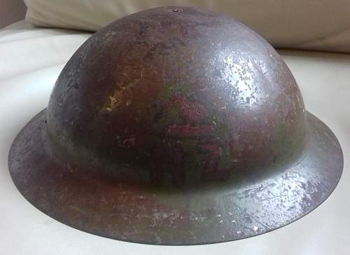 New Zealand Home Guard Helmet