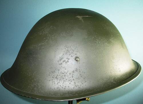 British MkIII Turtle pattern helmet