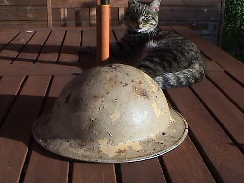 British 8th Army helmet