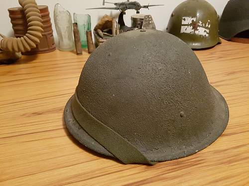 British MkIII Turtle pattern helmet