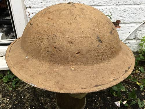 WW2 South African helmet