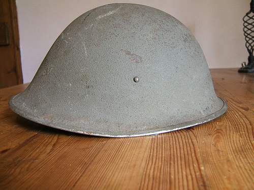 British MkIII Turtle pattern helmet