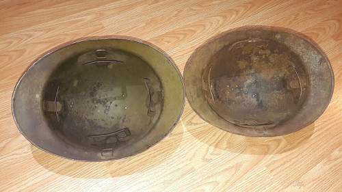 Mexican M26 Adrian Infantry &amp; Cavalry Helmets