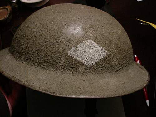 British helmet or US,strange helmet info needed.