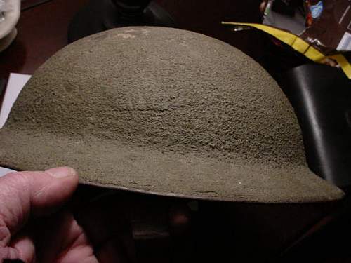 British helmet or US,strange helmet info needed.