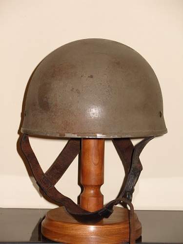 help with ww2 british airborne helmet