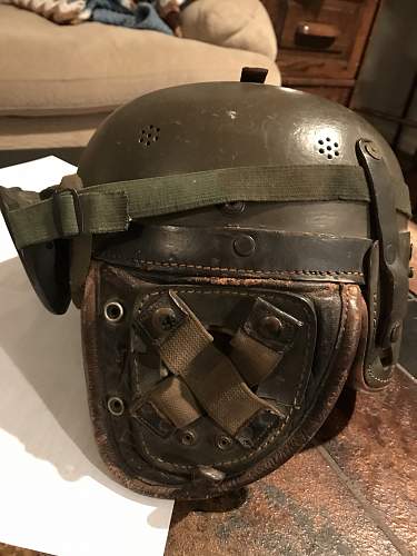 Post war M38 Tanker Helmet Help