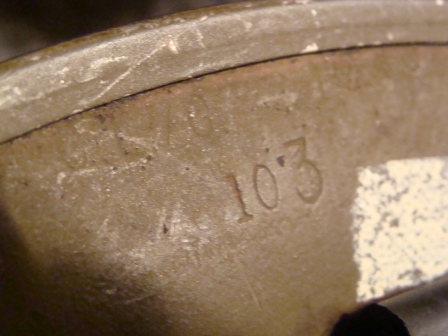 WW2 Canadian Helmet, needing help identiying some markings