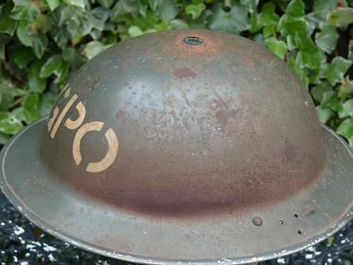 British ww2 combat helmet?