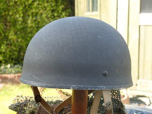 British WW2 Fibre Rim Para Helmet