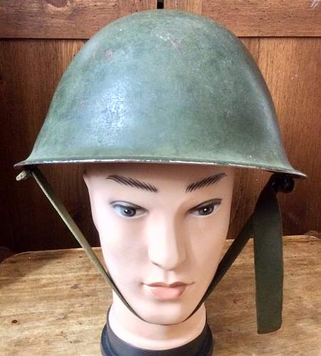 British MkIII Turtle pattern helmet