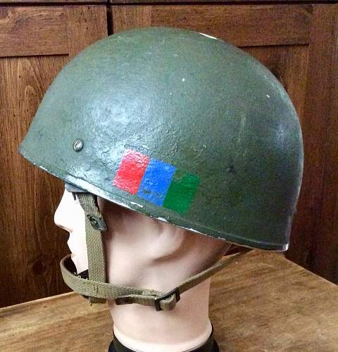 British MkIII Turtle pattern helmet