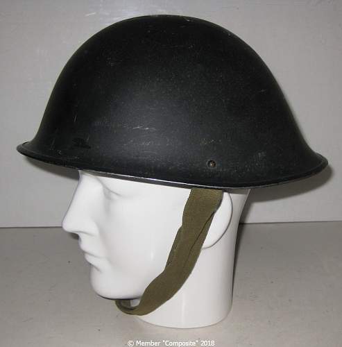 British Mark IV Mk4 &quot;Turtle&quot; helmet