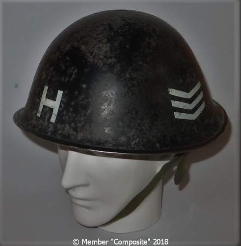 British Mark IV Mk4 &quot;Turtle&quot; helmet