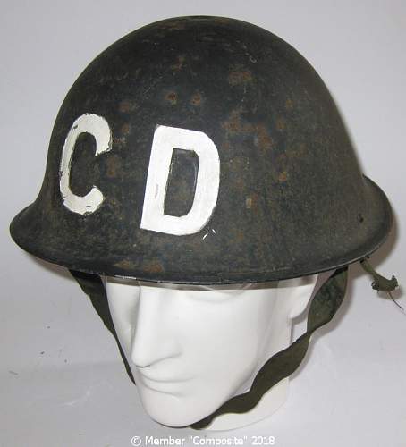 British Mark IV Mk4 &quot;Turtle&quot; helmet