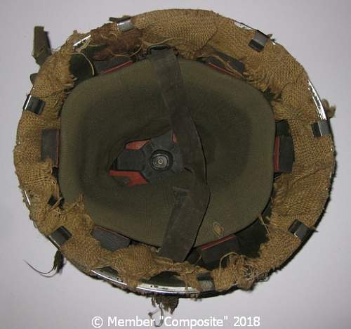 British Mark IV Mk4 &quot;Turtle&quot; helmet