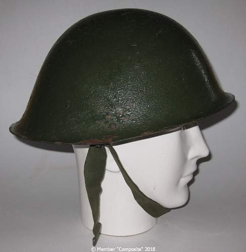 British Mark IV Mk4 &quot;Turtle&quot; helmet