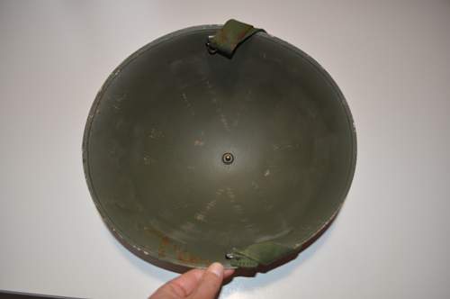 British Mark IV Mk4 &quot;Turtle&quot; helmet