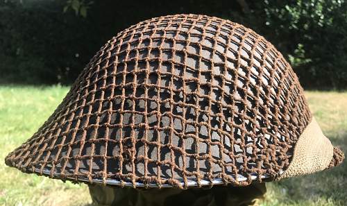 British MkIII Turtle pattern helmet