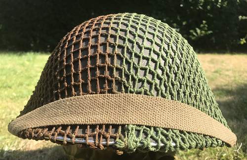 British MkIII Turtle pattern helmet